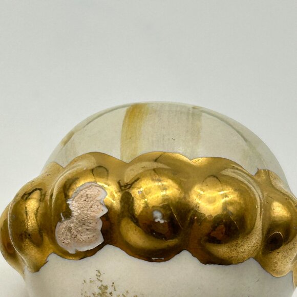 MacKenzie Childs Ceramic Parchment Courtly Check drawer/door pull/knobs 1.5” - Picture 4 of 8